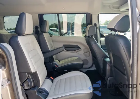 2019 Ford Transit Connect Titanium из США, поврежденный, VIN NM0GE9G2XK1393284